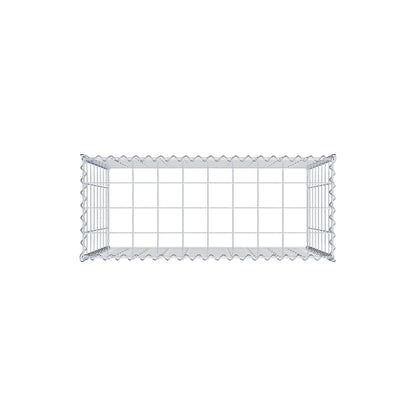 Anbaugabione Typ 3 100 cm x 80 cm x 40 cm (L x H x T), Maschenweite 10 cm x 10 cm, Spirale
