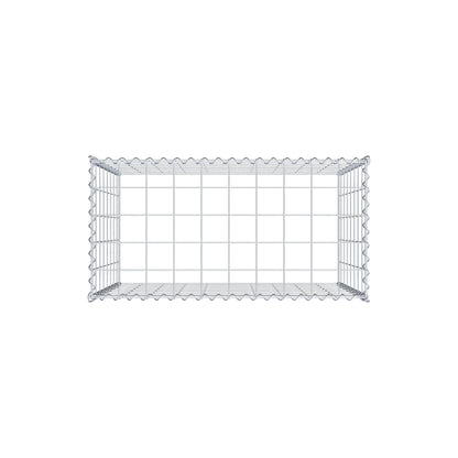 Gavión complementario tipo 3 100 cm x 80 cm x 50 cm (L x A x P), malla 10 cm x 10 cm, espiral