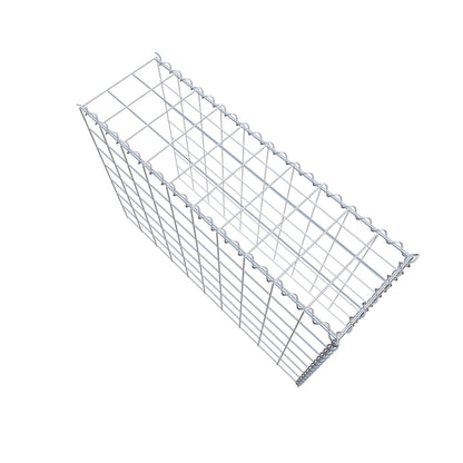 Påväxt gabion typ 4 100 cm x 70 cm x 30 cm (L x H x D), maskstorlek 10 cm x 10 cm, spiral