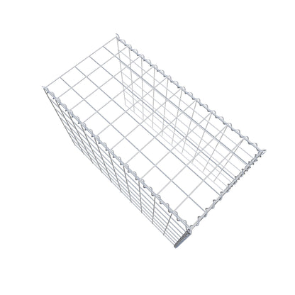 Extra gabion typ 4 100 cm x 70 cm x 50 cm (L x H x D), maskstorlek 10 cm x 10 cm, spiral