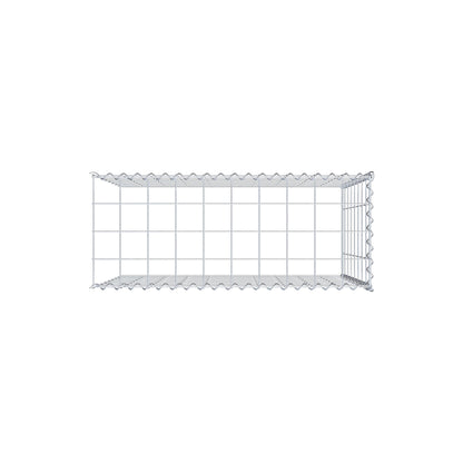 Grown-on gabion type 4 100 cm x 80 cm x 40 cm (L x H x D), mesh size 10 cm x 10 cm, spiral