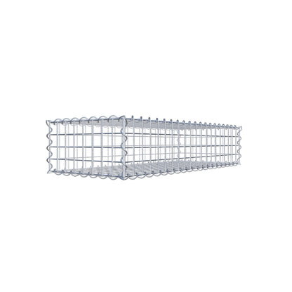 Gabion 100 cm x 20 cm x 40 cm (L x H x D), mesh size 5 cm x 5 cm, spiral