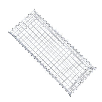 Gabion 100 cm x 20 cm x 40 cm (L x H x D), mesh size 5 cm x 5 cm, spiral