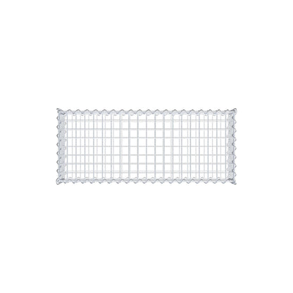 Gabion 100 cm x 20 cm x 40 cm (L x H x D), mesh size 5 cm x 5 cm, spiral