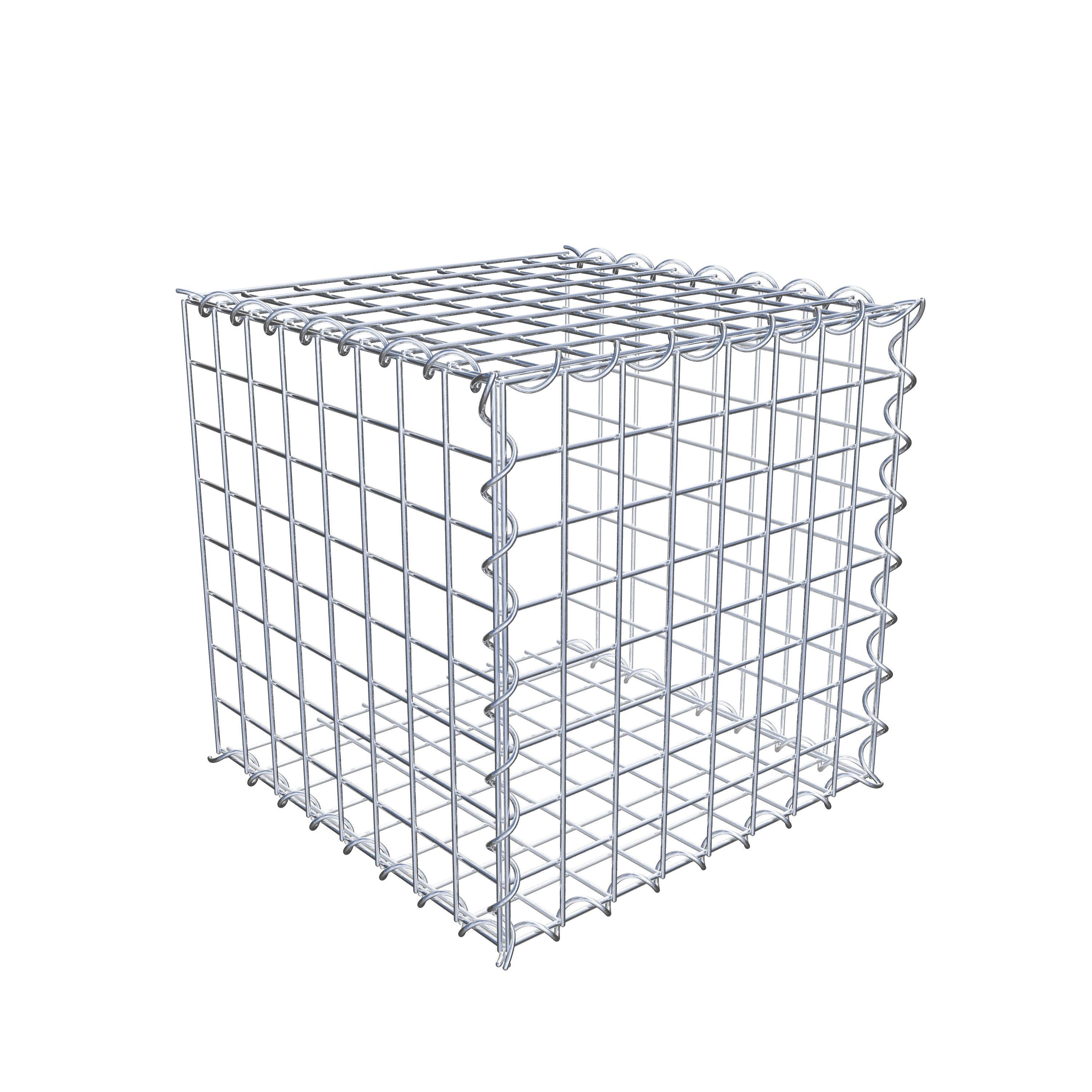 Extra gabion typ 2 40 cm x 40 cm x 40 cm (L x H x D), maskstorlek 5 cm x 5 cm, spiral