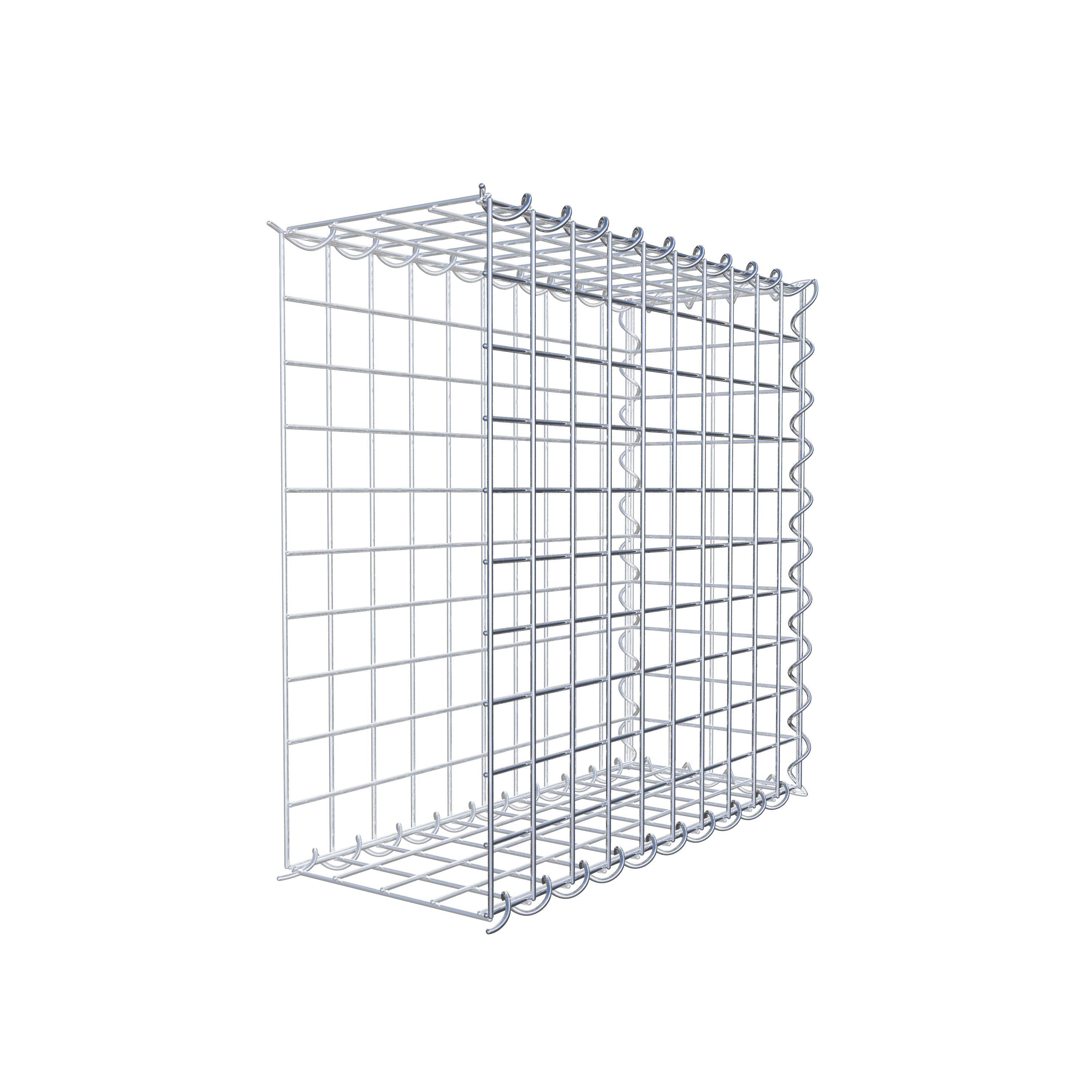 Grown-on gabion type 2 50 cm x 50 cm x 20 cm (L x H x D), mesh size 5 cm x 5 cm, spiral