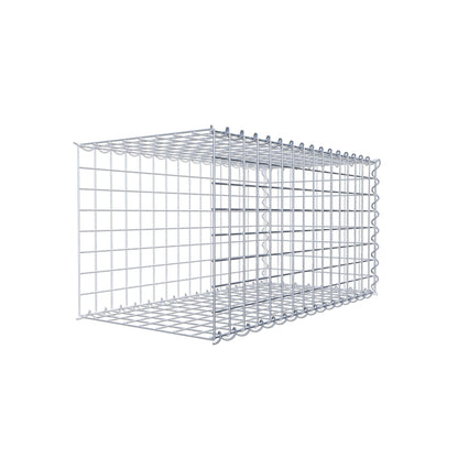Grown-on gabion type 2 80 cm x 40 cm x 40 cm (L x H x D), mesh size 5 cm x 5 cm, spiral