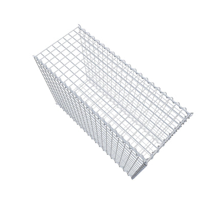 Grown-on gabion type 2 100 cm x 70 cm x 40 cm (L x H x D), mesh size 5 cm x 5 cm, spiral