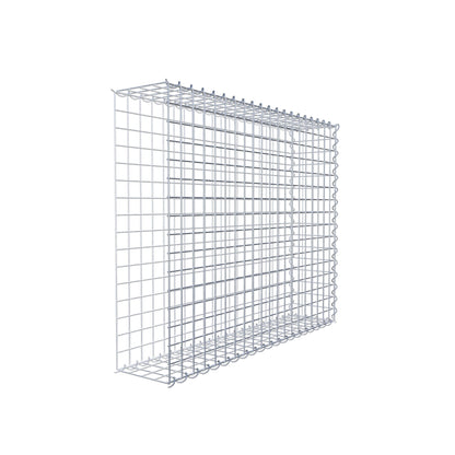 Anbaugabione Typ 2 100 cm x 80 cm x 20 cm (L x H x T), Maschenweite 5 cm x 5 cm, Spirale