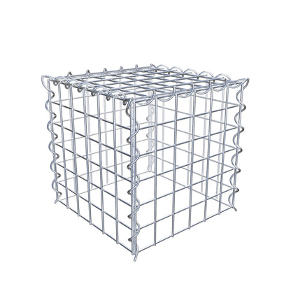 Gabion rapporté type 3 30 cm x 30 cm x 30 cm (L x H x P), mailles 5 cm x 5 cm, spirale
