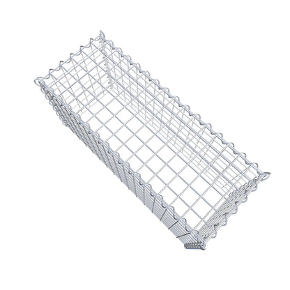 Gabion rapporté type 3 80 cm x 40 cm x 30 cm (L x H x P), mailles 5 cm x 5 cm, spirale