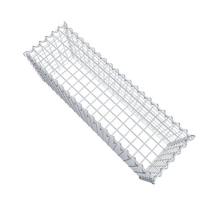 Gabion rapporté type 3 100 cm x 40 cm x 30 cm (L x H x P), mailles 5 cm x 5 cm, spirale