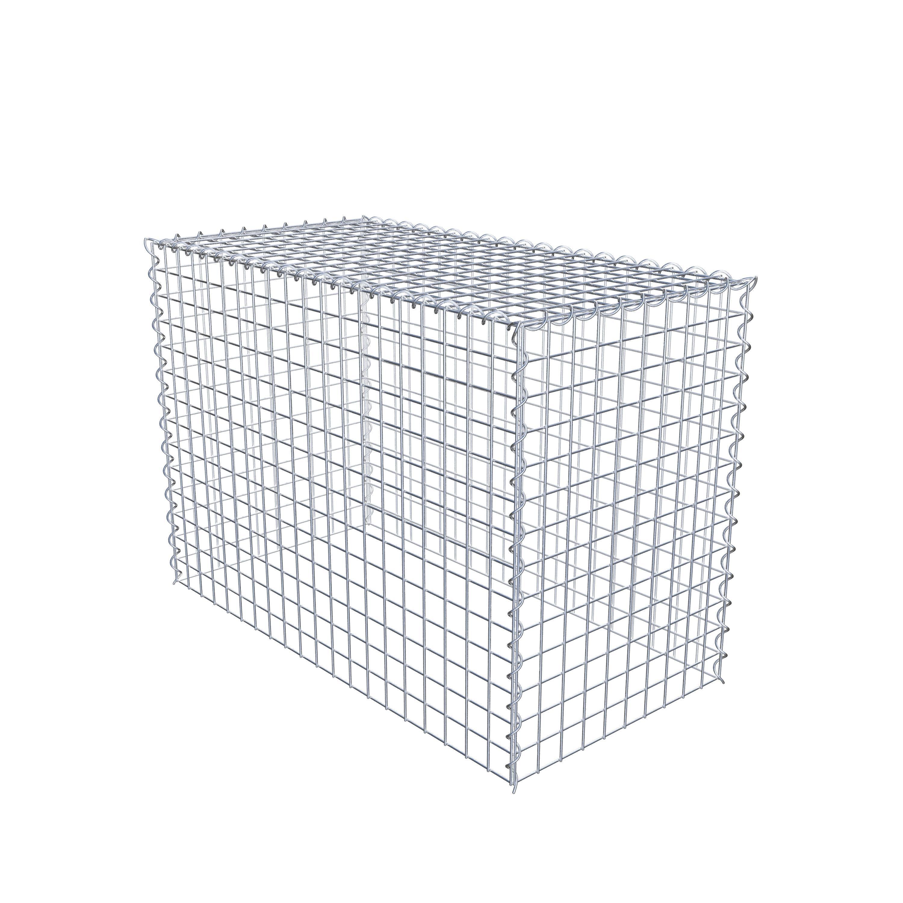 Grown-on gabion type 3 100 cm x 70 cm x 50 cm (L x H x D), mesh size 5 cm x 5 cm, spiral