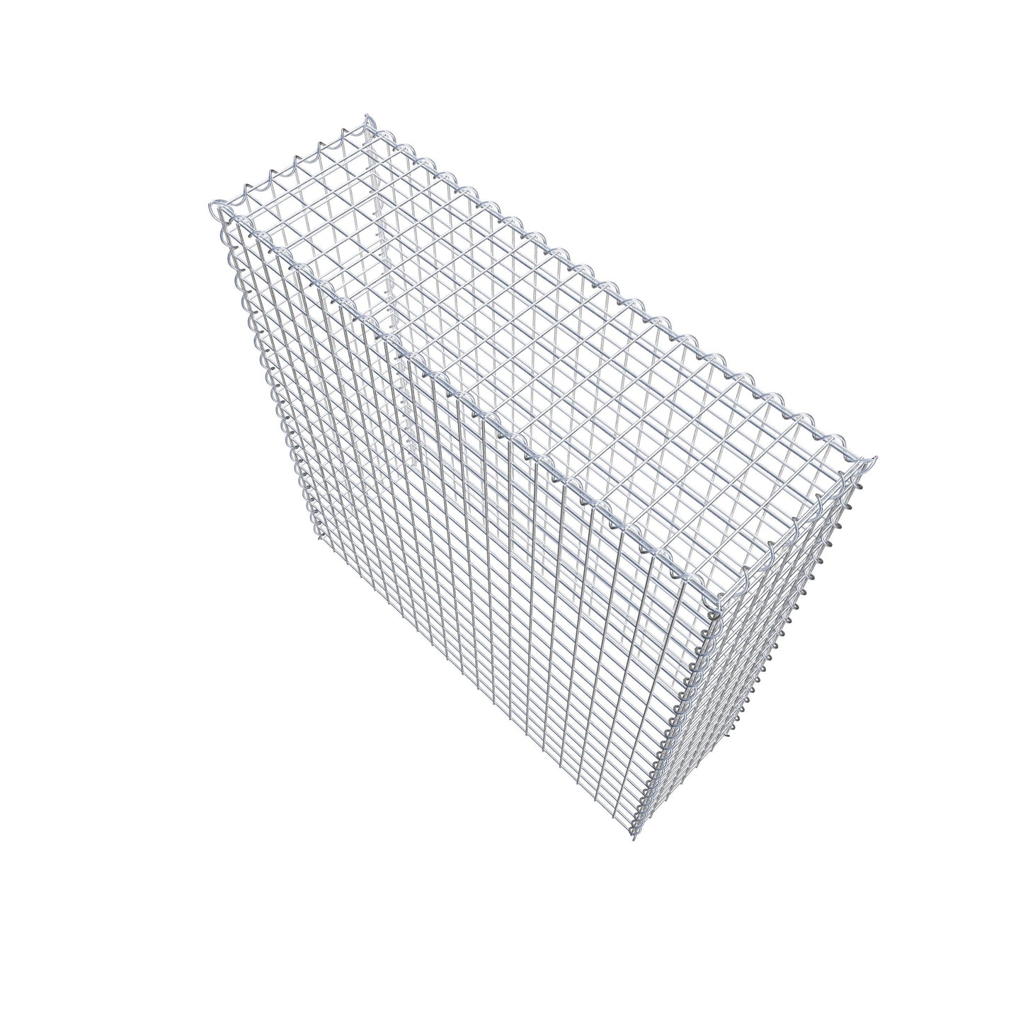 Gavión complementario tipo 3 100 cm x 100 cm x 30 cm (L x A x P), malla 5 cm x 5 cm, espiral