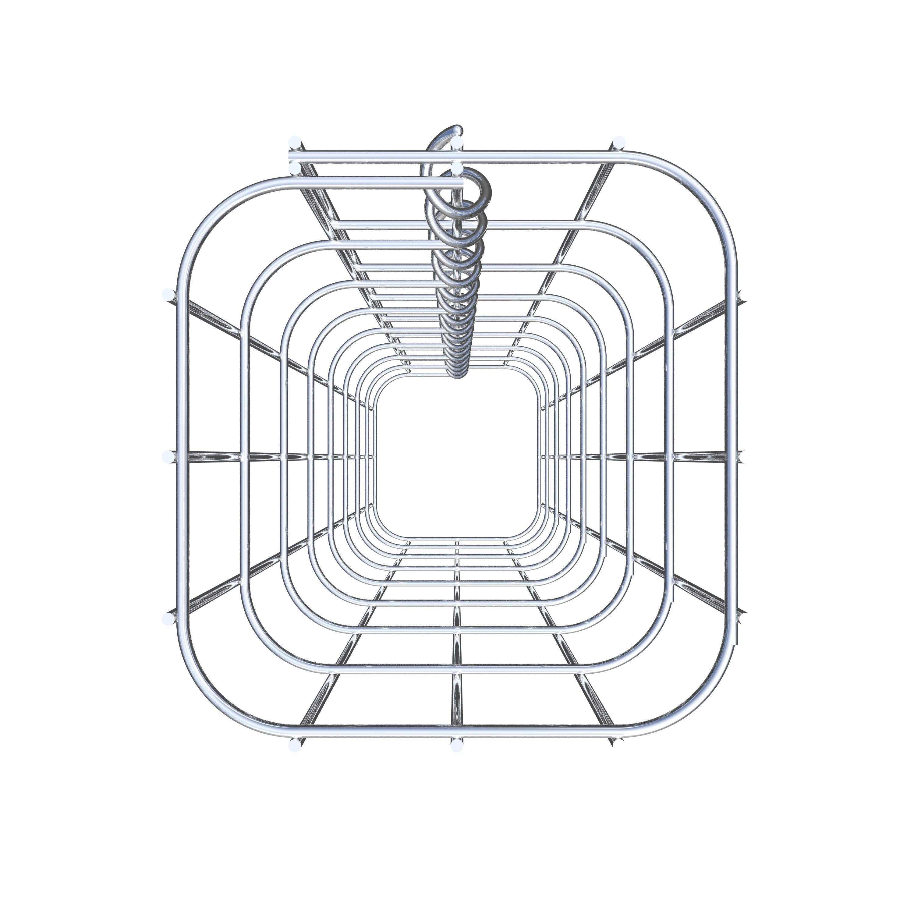 Gabion column square 17 cm x 17 cm, 80 cm height, MW 5 cm x 10 cm
