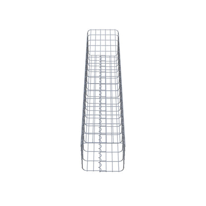 Gabion column square 32 cm x 32 cm, 160 cm height, MW 5 cm x 10 cm