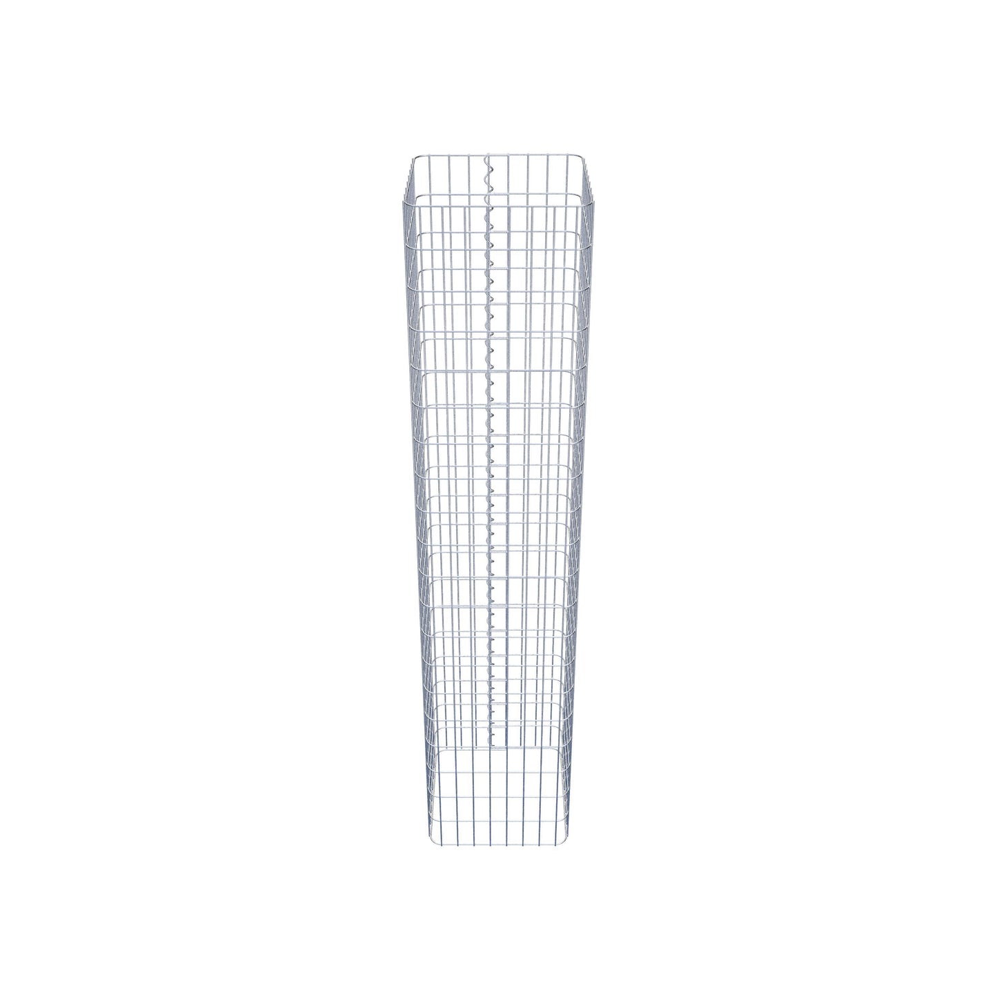 Gabion column square 42 cm x 42 cm, 200 cm high, MW 5 cm x 10 cm