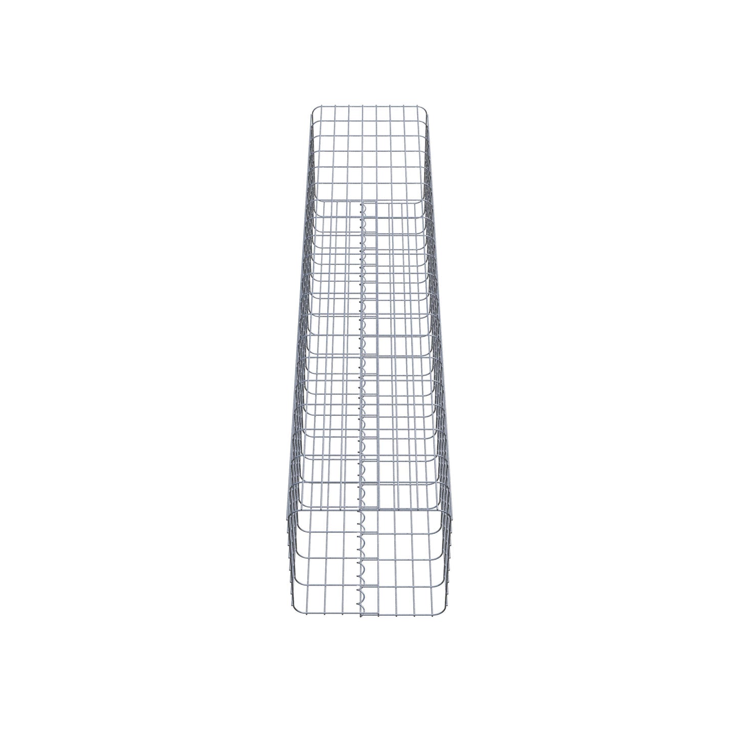 Gabion column square 42 cm x 42 cm, 200 cm high, MW 5 cm x 10 cm