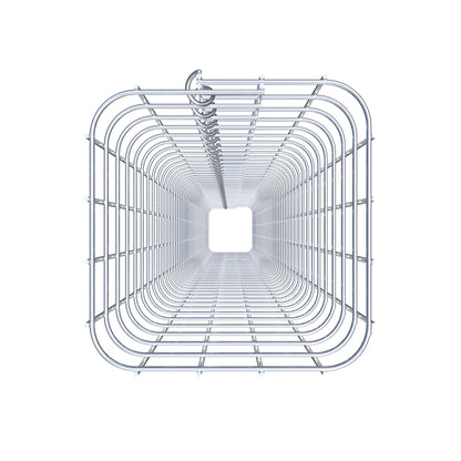 Gabion column square 22 cm x 22 cm, 230 cm high, MW 5 cm x 5 cm