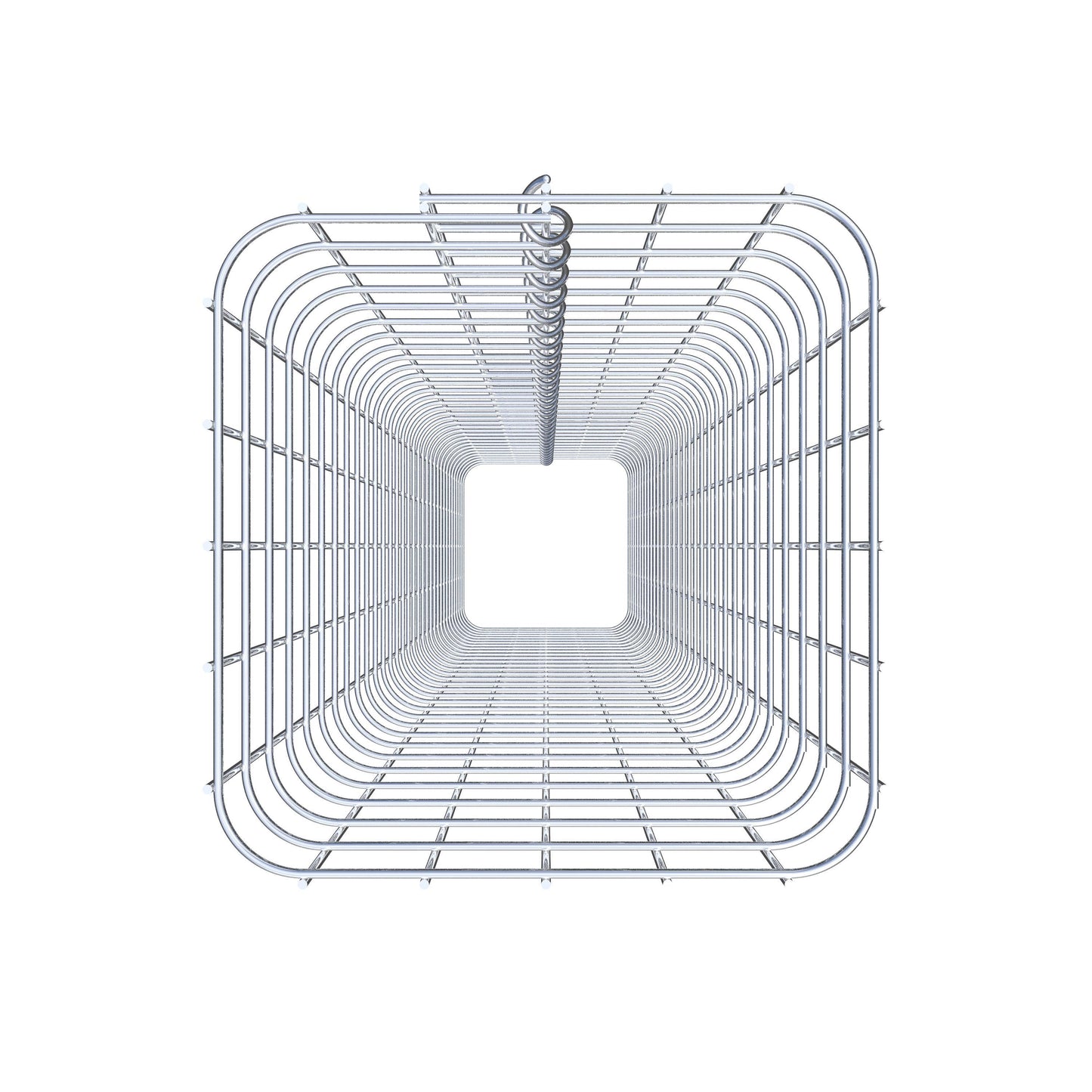 Gabionpelare vinkelrät 27 cm x 27 cm, 160 cm höjd, MW 5 cm x 5 cm