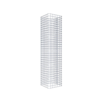Gabion column square 37 cm x 37 cm, 160 cm height, MW 5 cm x 5 cm