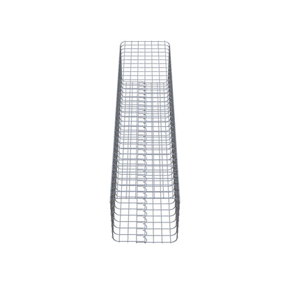 Gabion column square 37 cm x 37 cm, 160 cm height, MW 5 cm x 5 cm