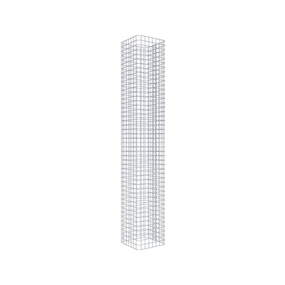 Gabion column square 37 cm x 37 cm, 230 cm high, MW 5 cm x 5 cm