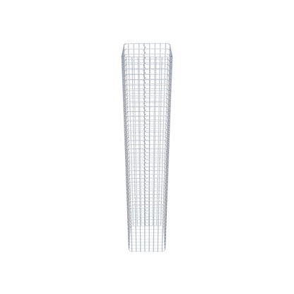 Gabion column square 42 cm x 42 cm, 230 cm height, MW 5 cm x 5 cm