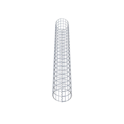 Gabion column diameter 27 cm, MW 5 x 10 cm round