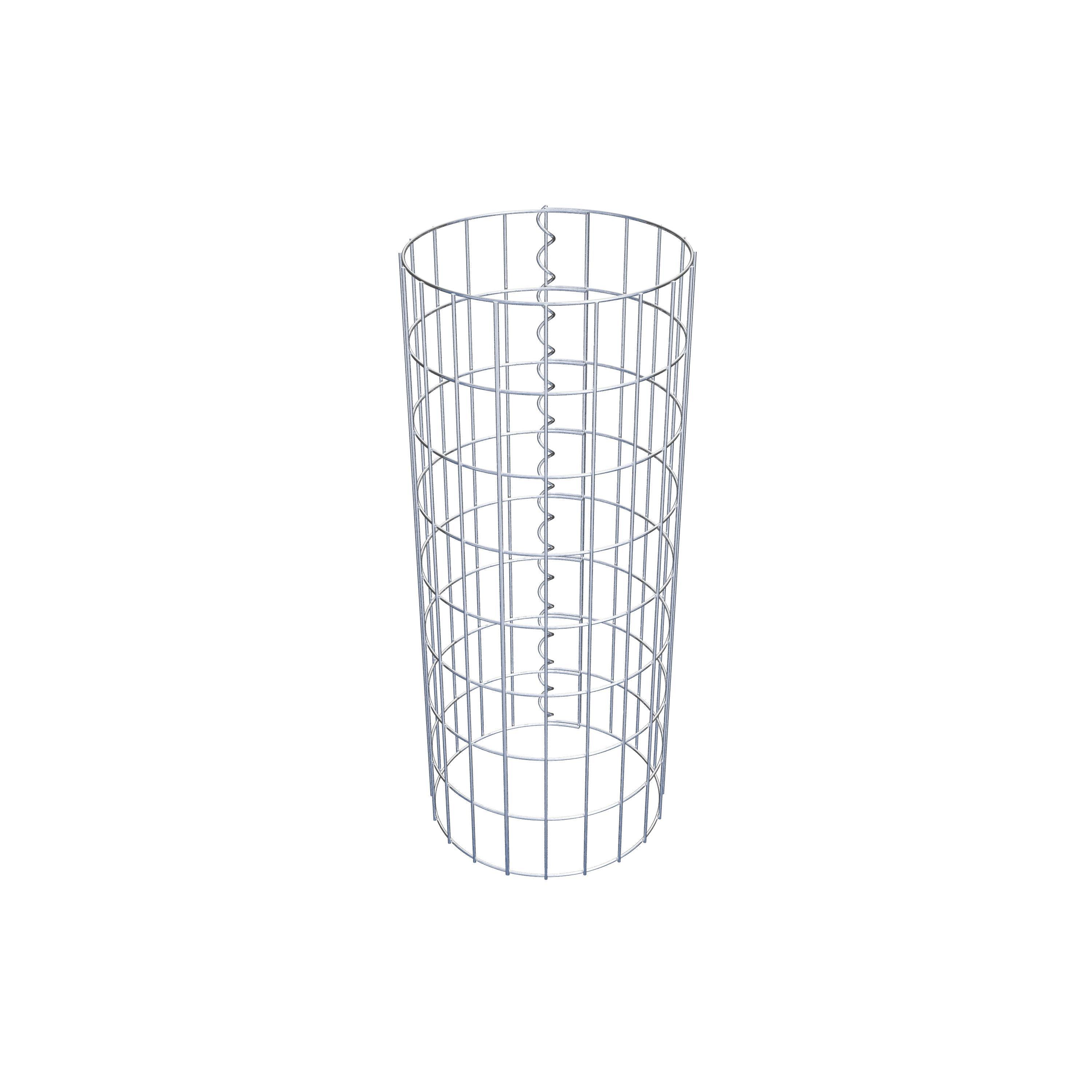 Gabionensäule Durchmesser 32 cm, MW 5 x 10 cm rund