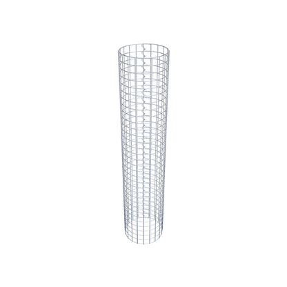 Gabionpelare rund 32 cm diameter, 160 cm höjd, maskstorlek 5 cm x 5 cm