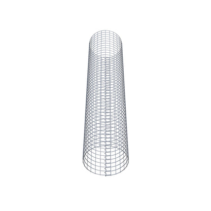Gabionsøjle ca. 42 cm diameter, 200 cm højde, maskestørrelse 5 cm x 5 cm