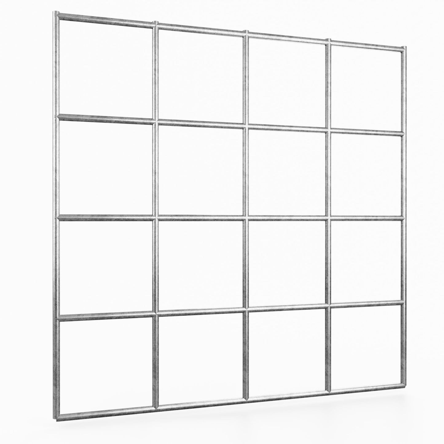 Rejilla de malla de 10 x 10 cm.