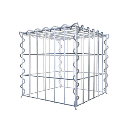 Anbaugabione Typ 3 30 cm x 30 cm x 30 cm (L x H x T), Maschenweite 5 cm x 10 cm, Spirale