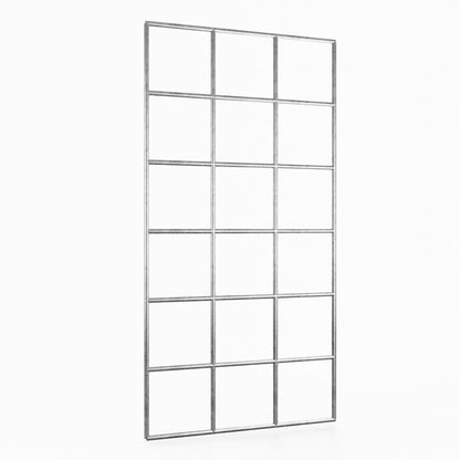 Rejilla de malla de 10 x 10 cm.