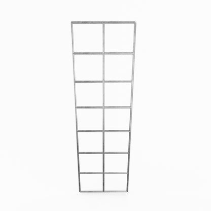 Rejilla de malla de 10 x 10 cm.