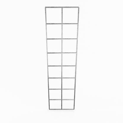 Rejilla de malla de 10 x 10 cm.