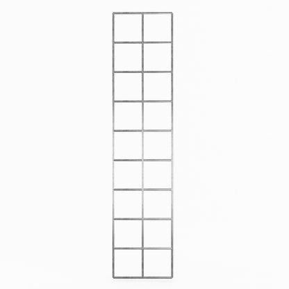 Rejilla de malla de 10 x 10 cm.