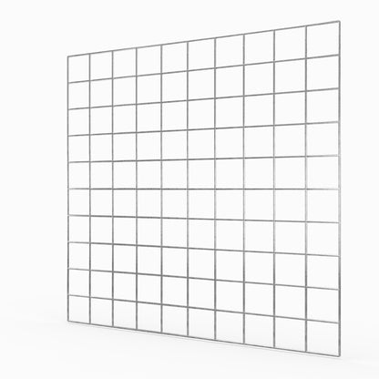 Rejilla de malla de 10 x 10 cm.