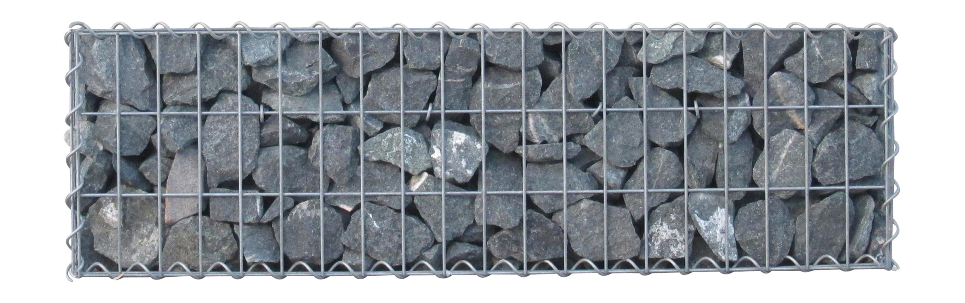 Gabion 100 cm x 30 cm x 30 cm (L x H x D), mesh size 5 cm x 10 cm, spiral