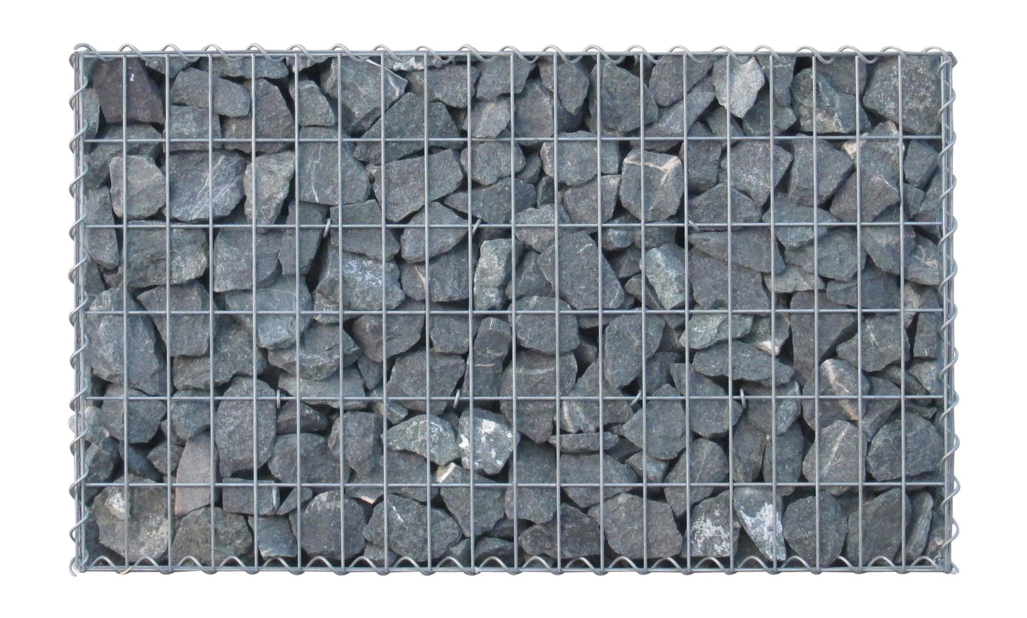Gabion 100 cm x 60 cm x 30 cm (L x H x P), mailles 5 cm x 10 cm, spirale