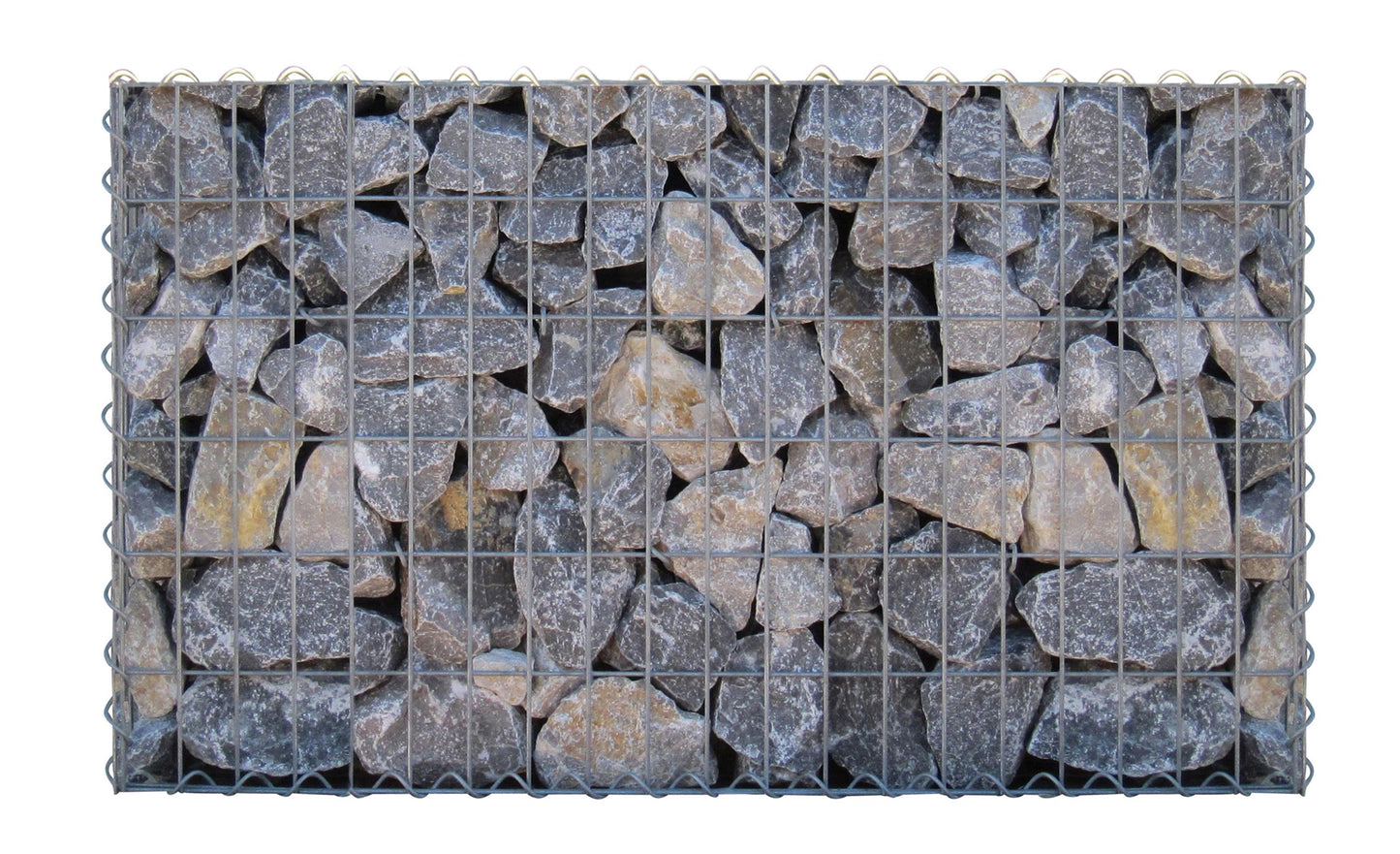 Gabion 100 cm x 60 cm x 30 cm (L x H x P), mailles 5 cm x 10 cm, spirale
