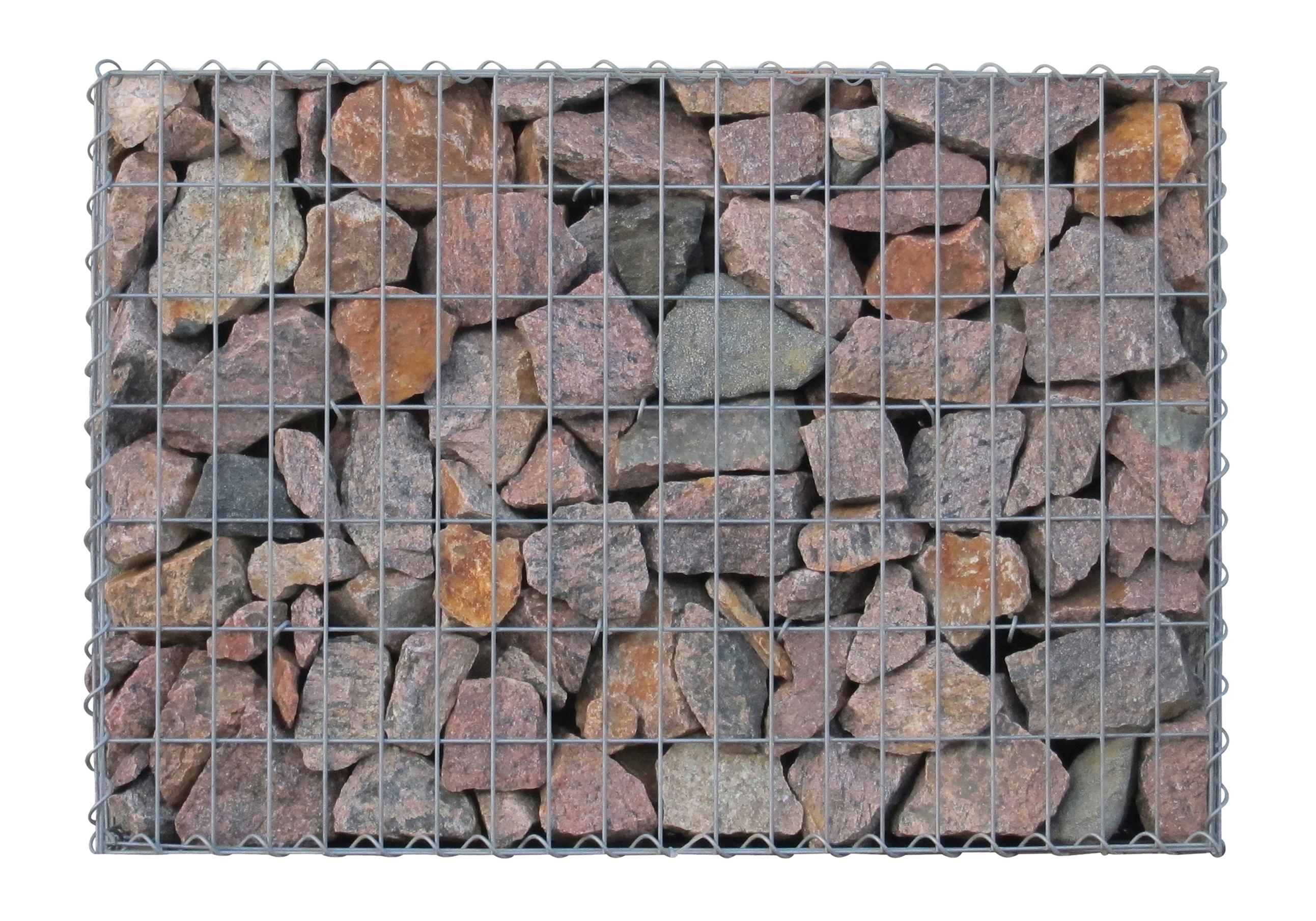 Gabion 100 cm x 70 cm x 30 cm (L x H x D), maskestørrelse 5 cm x 10 cm, spiral