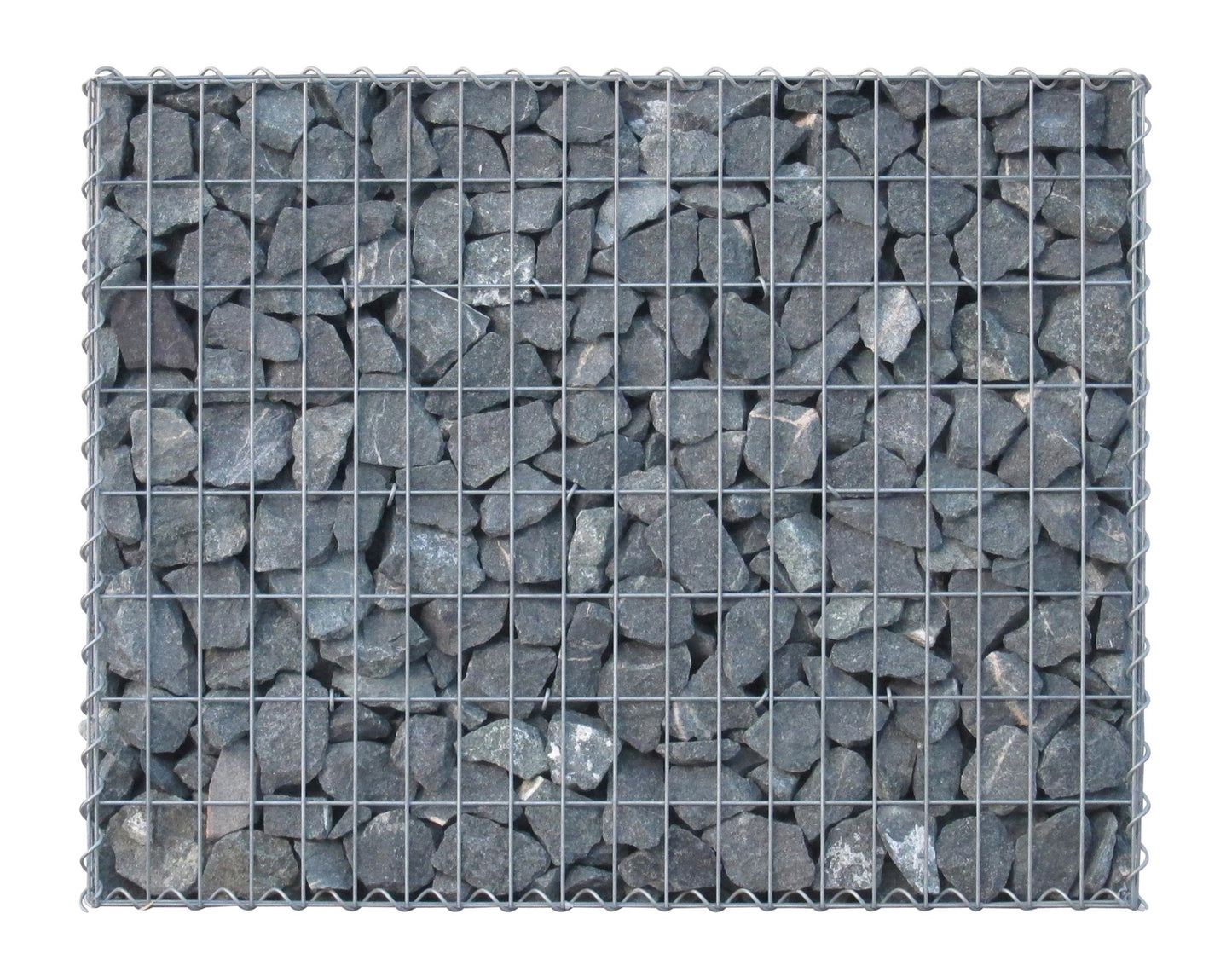 Gabion 100 cm x 80 cm x 30 cm (L x H x D), maskstorlek 5 cm x 10 cm, spiral
