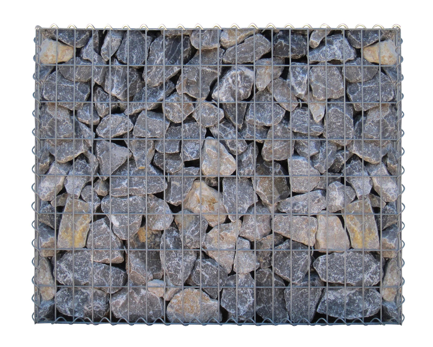 Gabion 100 cm x 80 cm x 30 cm (L x H x D), maskstorlek 5 cm x 10 cm, spiral