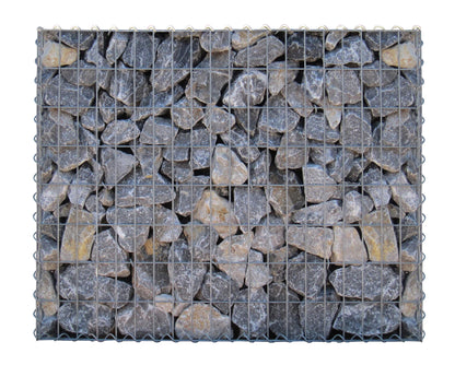 Gabion 100 cm x 80 cm x 30 cm (L x H x D), maskstorlek 5 cm x 10 cm, spiral