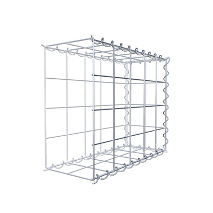 Anbaugabione Typ 2 50 cm x 40 cm x 20 cm (L x H x T), Maschenweite 10 cm x 10 cm, Spirale