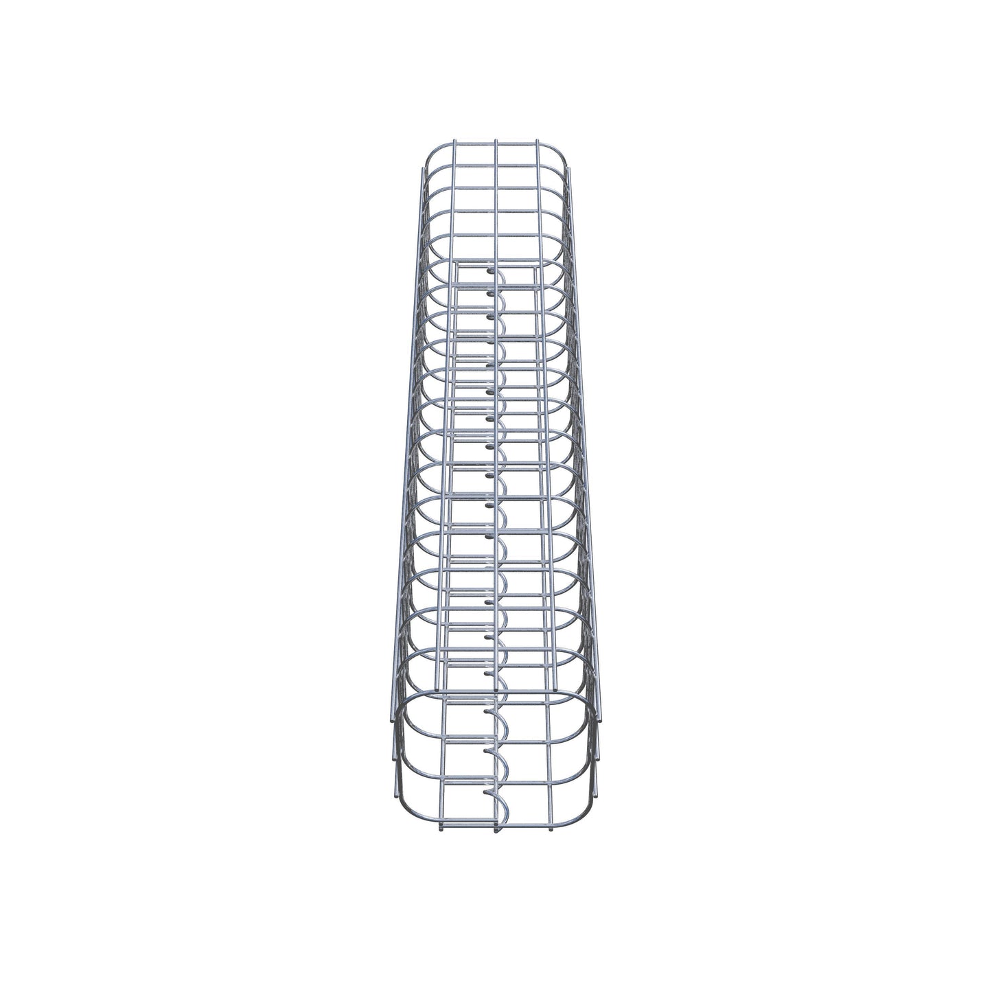 Gabionsøjle 17 x 17 cm, MW 5 x 5 cm kvadratisk