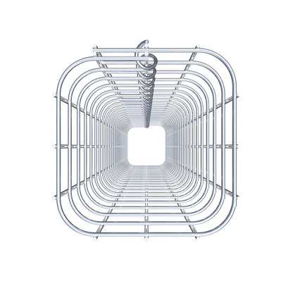 Gabionsøjle 17 x 17 cm, MW 5 x 5 cm kvadratisk