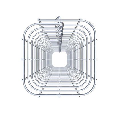 Gabionsøjle 17 x 17 cm, MW 5 x 5 cm kvadratisk